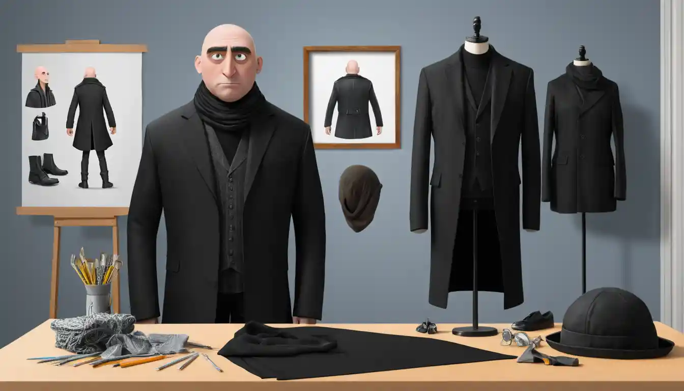 Easy Gru Costume for Last-Minute Events