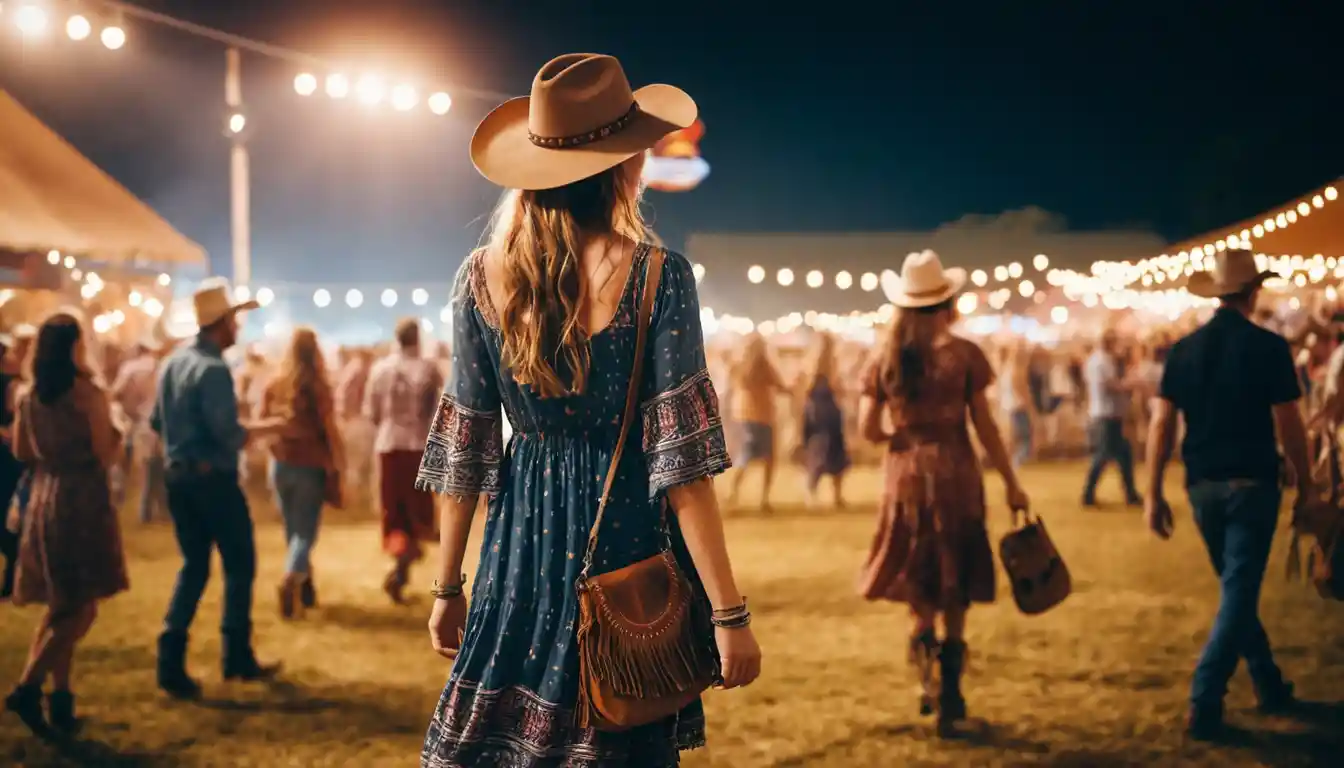 country concert outfit idea