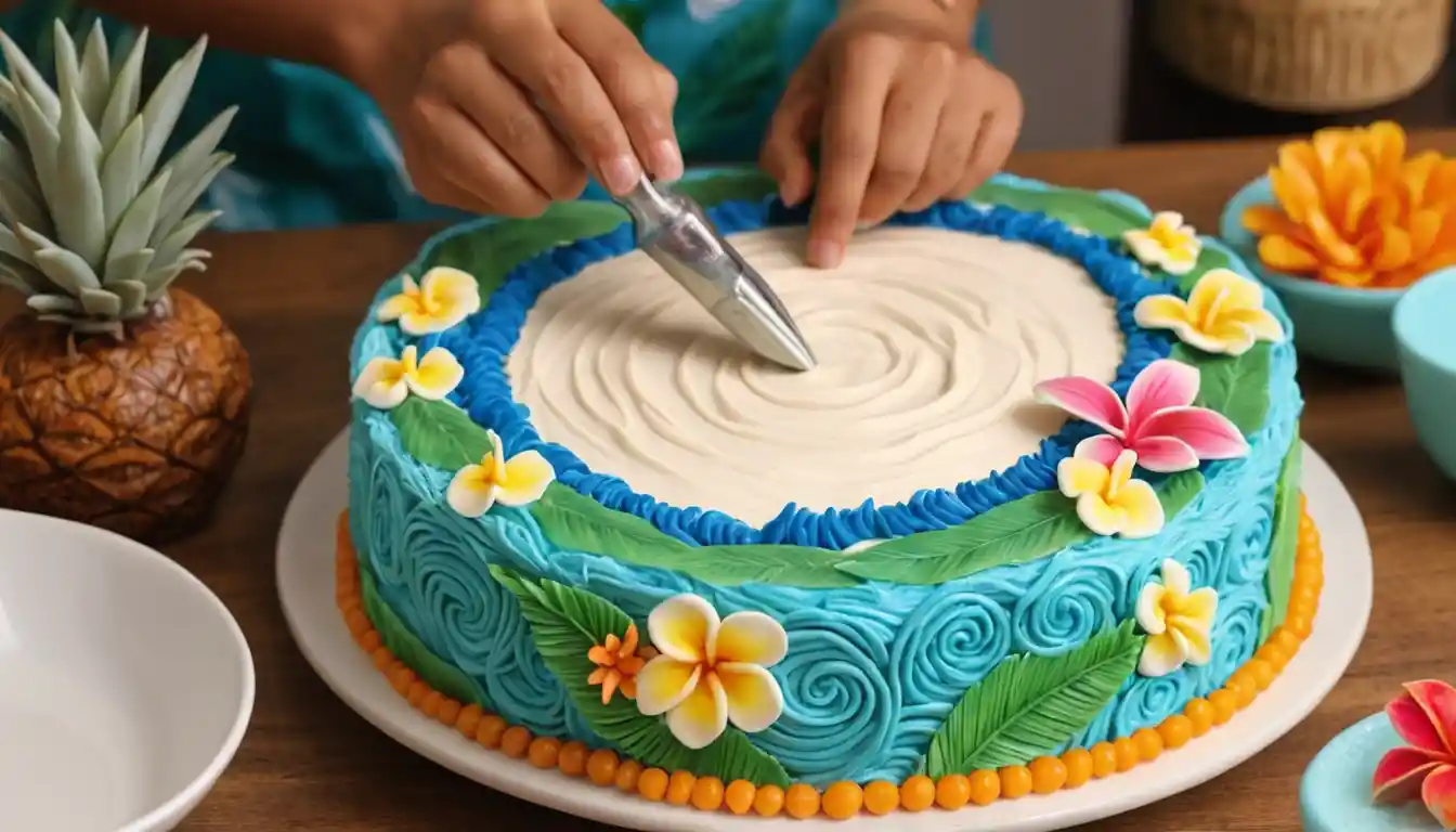 Other Adorable Moana Cake Design Ideas