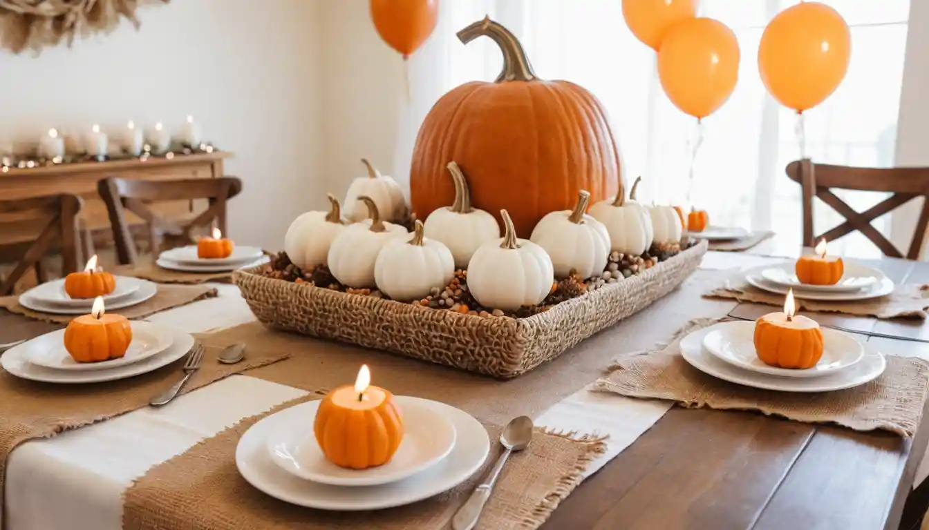 Pumpkin Baby Shower Food Ideas